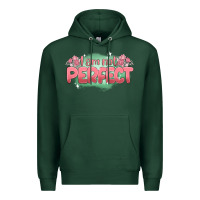 Sports Green i am not perfect Premium Hoodie - MaliasSmallBusiness