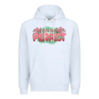 White i am not perfect Premium Hoodie - MaliasSmallBusiness