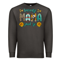 Smoke because mama said so western sunflowers Premium Sweatshirt - Artiststas