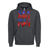Smoke we people like the party Zipper Hoodie - HRA Design Shop