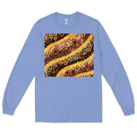 Colony Blue melanin leopard glitter Long Sleeve Tee - Zillion Design Studio
