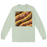 Matcha melanin leopard glitter Long Sleeve Tee - Zillion Design Studio