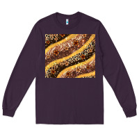 Plum melanin leopard glitter Long Sleeve Tee - Zillion Design Studio