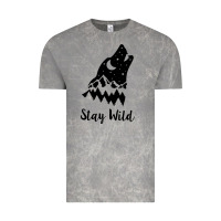 Cloud Rock stay wild Vintage Tee - Unal Design