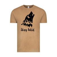 Vintage Camel stay wild Vintage Tee - Unal Design