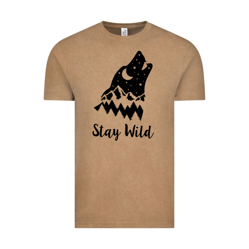 Stay Wild Vintage Tee by Unal Design | Teevron