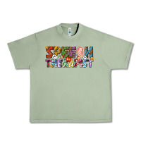 Oil Green speech therapist Urban Heavy Tee - texasbilliewilder