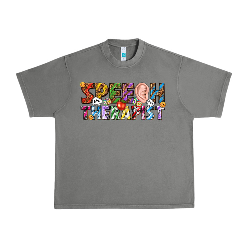 Speech Therapist Urban Heavy Tee by texasbilliewilder | Teevron