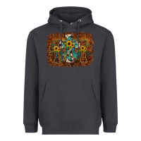 Smoke cross backgraund Heavyweight Hoodie - JahusDesignShop