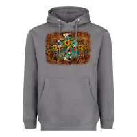 Storm cross backgraund Heavyweight Hoodie - JahusDesignShop