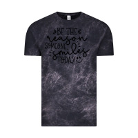 Cloud Black smile Vintage Tee - Unal Design