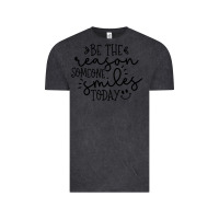 Vintage Black smile Vintage Tee - Unal Design