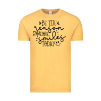 Vintage Mustard smile Vintage Tee - Unal Design
