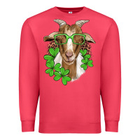Cardinal st patricks goat with glasses Premium Sweatshirt - Artiststas