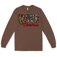 Chestnut christmas love boots Long Sleeve Tee - RanaPortraitStore