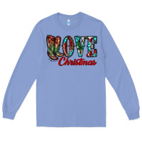 Colony Blue christmas love boots Long Sleeve Tee - RanaPortraitStore