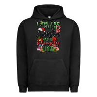 Pigment Black i am the reason santa has a naughty list Urban Hoodie - MaliasSmallBusiness
