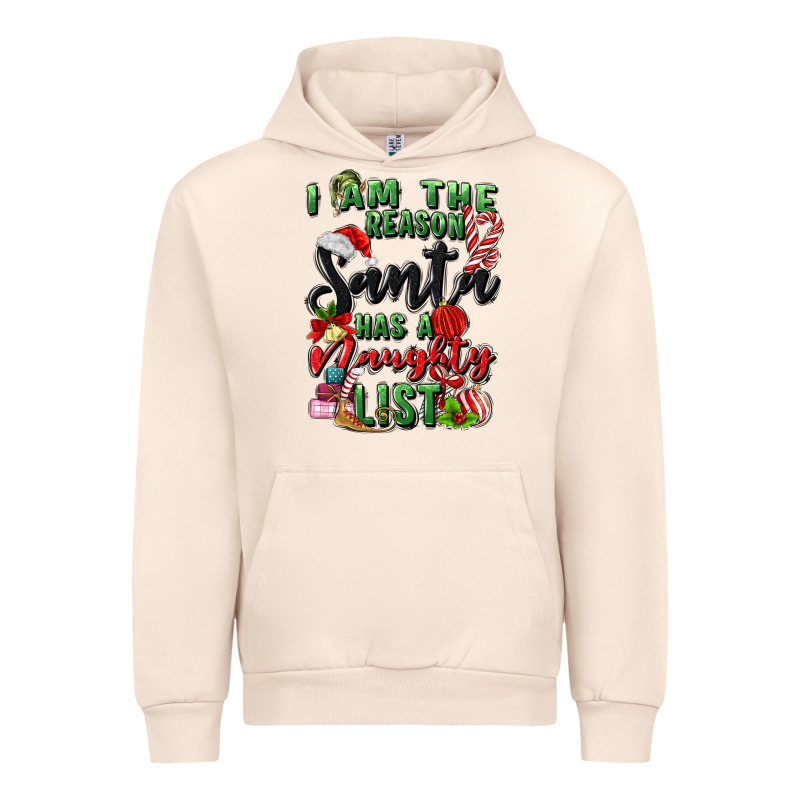 I Am The Reason Santa Has A Naughty List Urban Hoodie by MaliasSmallBusiness | Teevron