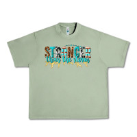 Oil Green stronger than the storm Urban Heavy Tee - texasbilliewilder