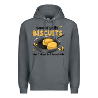 Rock some of yalls biscuits aint done in the middle Premium Hoodie - MaliasSmallBusiness