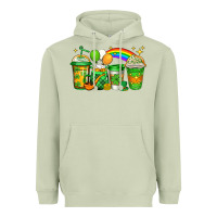 Matcha st patricks coffee Heavyweight Hoodie - Jasminsmagicworld