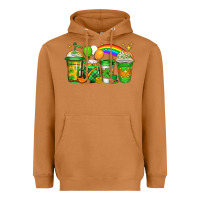 Meerkat st patricks coffee Heavyweight Hoodie - Jasminsmagicworld