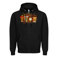 Black lawyer coffee drink Zipper Hoodie - RacoonDesign