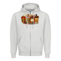 Dove Grey lawyer coffee drink Zipper Hoodie - RacoonDesign