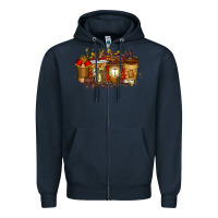Navy lawyer coffee drink Zipper Hoodie - RacoonDesign