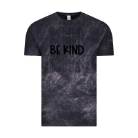 Cloud Black be kind Vintage Tee - Unal Design