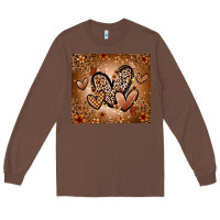Chestnut melanin hearts Long Sleeve Tee - Zillion Design Studio
