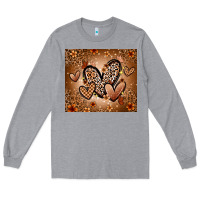Heather Grey melanin hearts Long Sleeve Tee - Zillion Design Studio