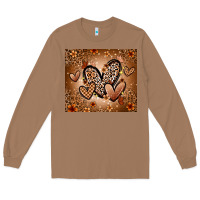 Toasted Coconut melanin hearts Long Sleeve Tee - Zillion Design Studio