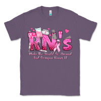 Lavender rn s make the world go around and everyone knows Classic Tee - texasbilliewilder