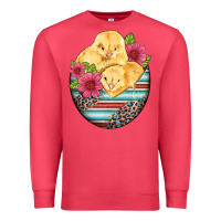Cardinal hatched egg easter chicks Premium Sweatshirt - Artiststas