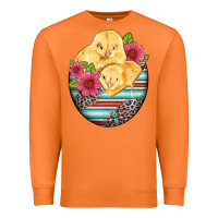 Carrot hatched egg easter chicks Premium Sweatshirt - Artiststas