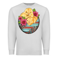 Dove Grey hatched egg easter chicks Premium Sweatshirt - Artiststas