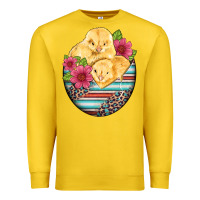 Lemon hatched egg easter chicks Premium Sweatshirt - Artiststas