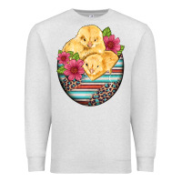 Oatmeal Heather hatched egg easter chicks Premium Sweatshirt - Artiststas