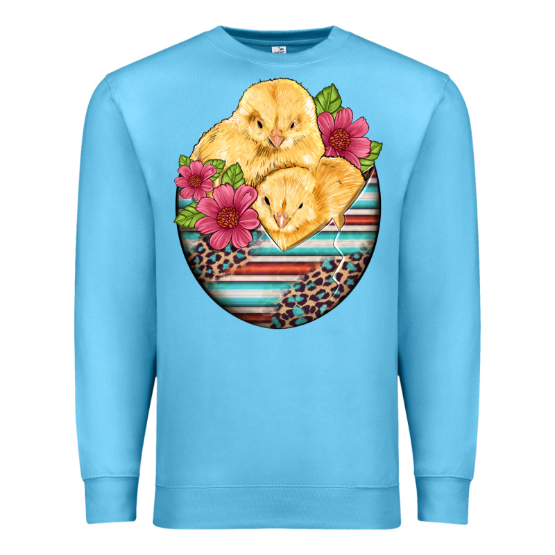 Hatched Egg Easter Chicks Premium Sweatshirt by Artiststas | Teevron