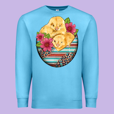 Hatched Egg Easter Chicks Premium Sweatshirt Designed By Artiststas