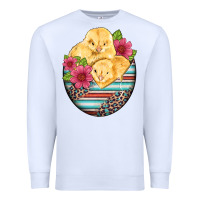 White hatched egg easter chicks Premium Sweatshirt - Artiststas