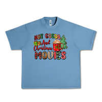 Pebble Blue hot cocoa and christmas movies Urban Heavy Tee - Zillion Design Studio