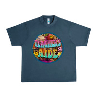 Midnight Navy western groovy teachers aide Urban Heavy Tee - BarkalooDesign