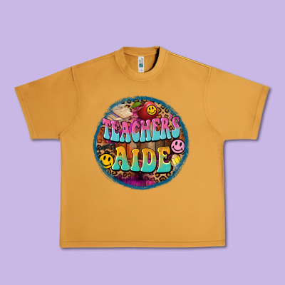 Western Groovy Teachers Aide Urban Heavy Tee Designed By Barkaloodesign