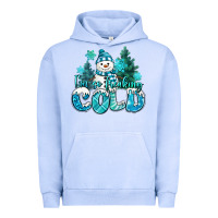 Pigment Grape Ice im so freaking cold snowman Urban Hoodie - MaliasSmallBusiness