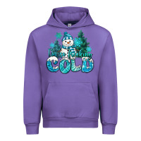 Tulip im so freaking cold snowman Urban Hoodie - MaliasSmallBusiness