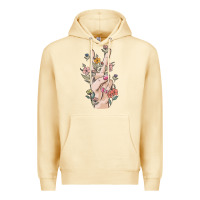 Pina Colada hand peace sign Premium Hoodie - MaliasSmallBusiness