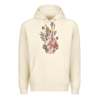 Sandshell hand peace sign Premium Hoodie - MaliasSmallBusiness