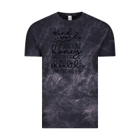 Cloud Black kind Vintage Tee - Unal Design